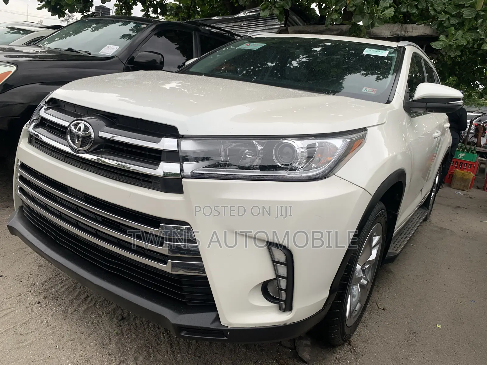 Toyota Highlander Limited 4dr SUV (3.5L 6cyl 6A) 2015 White
