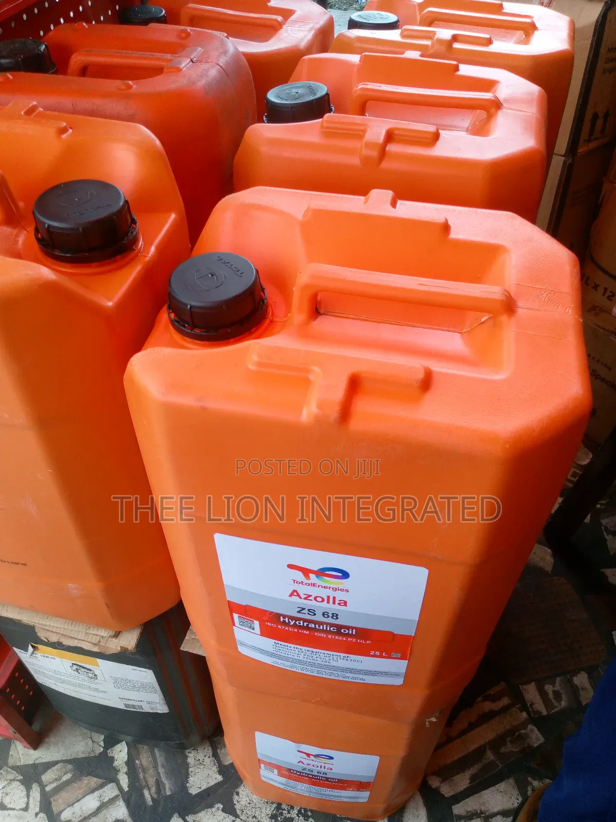 Totalenergies Azolla Zs 68 Hydraulic Oil. 25litres