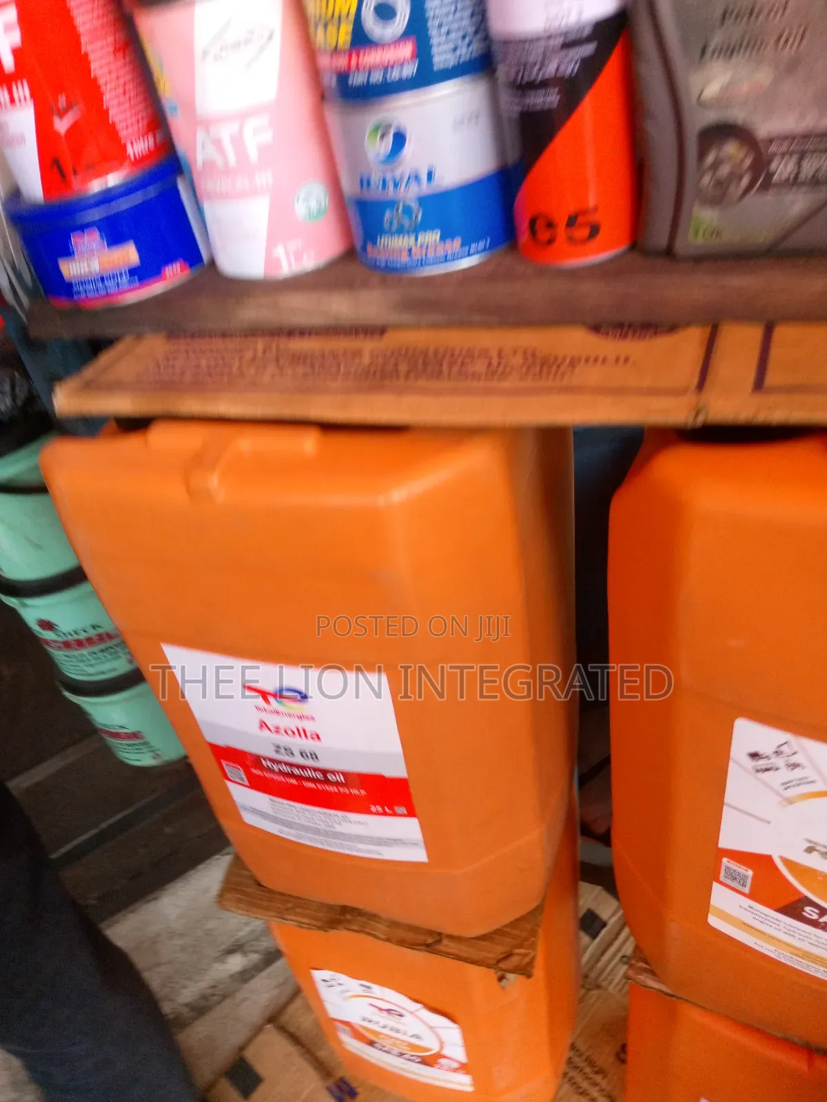 Totalenergies Azolla Zs 68 Hydraulic Oil. 25litres