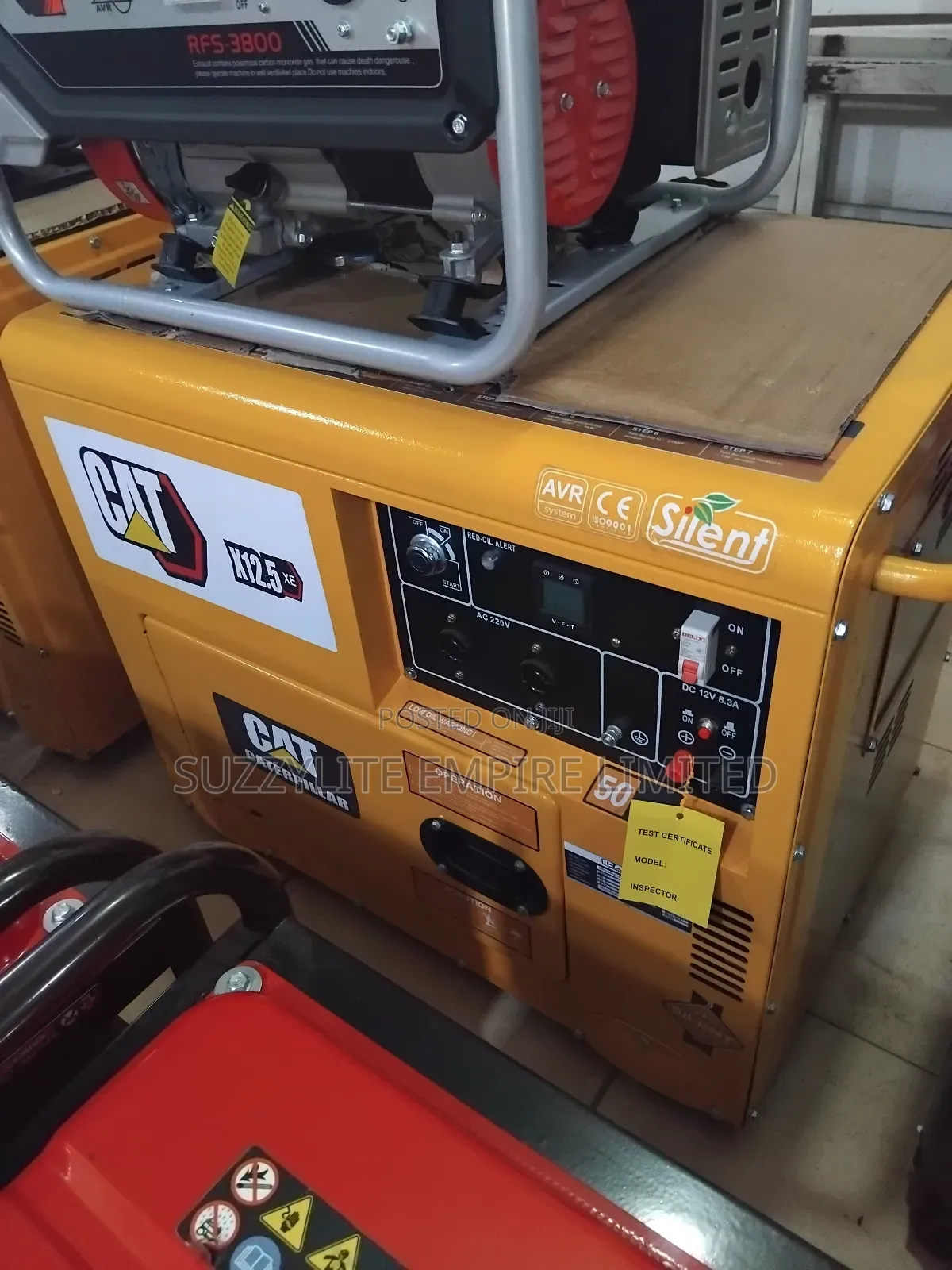 Original 10kva Cat Soundproof Generator