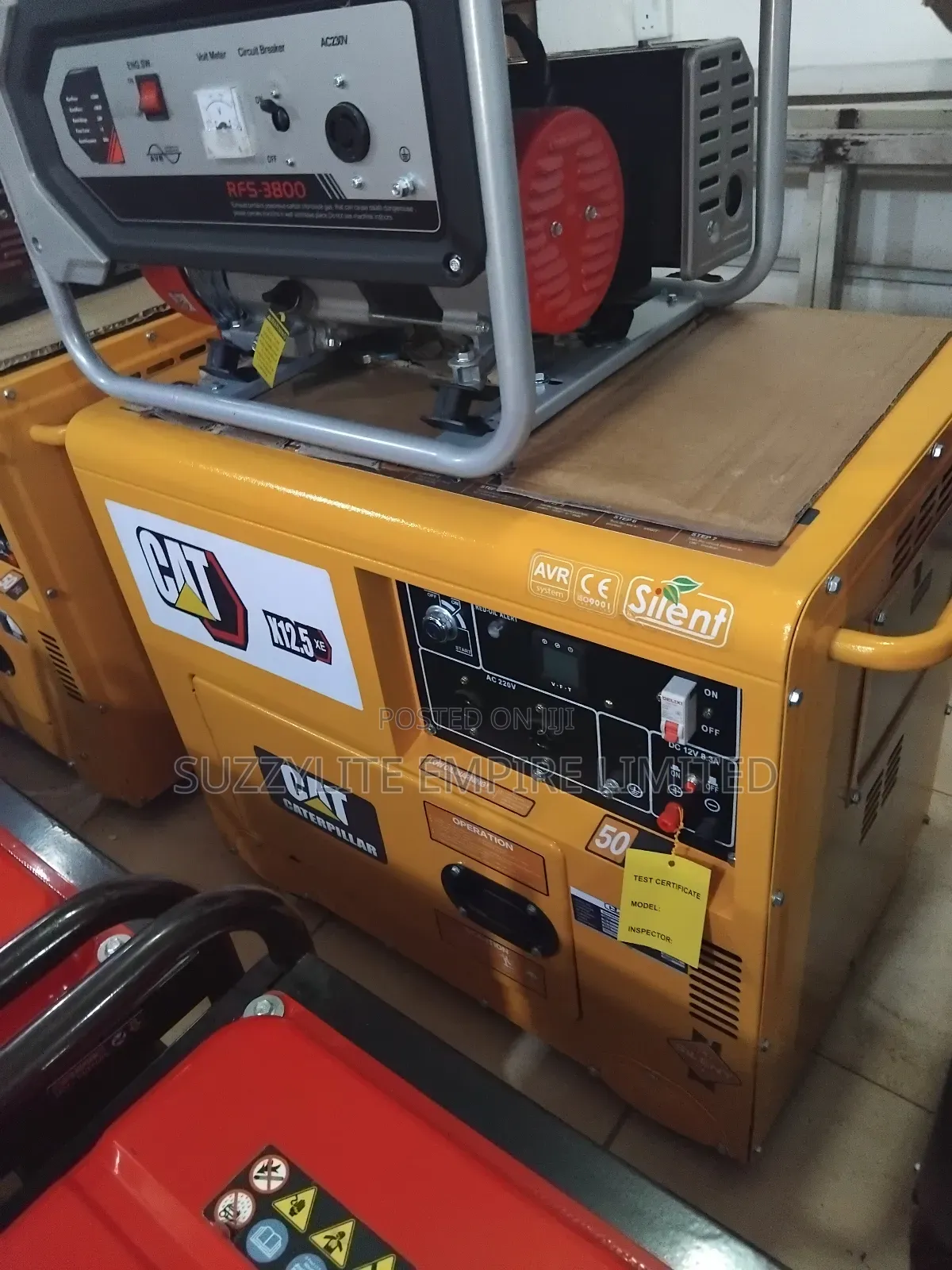 Original 10kva Cat Soundproof Generator