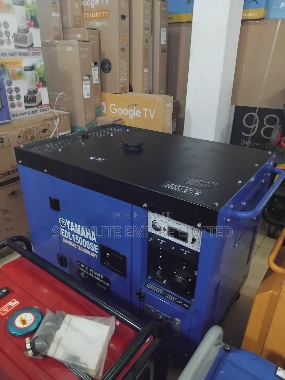 Yamaha Noiseless Generator 13.5kva Original Engine