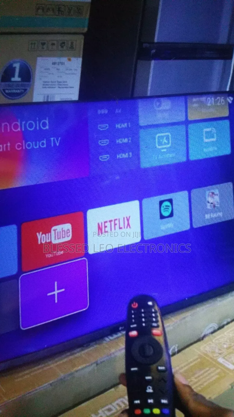 50 Inches Lg Voice and Remote