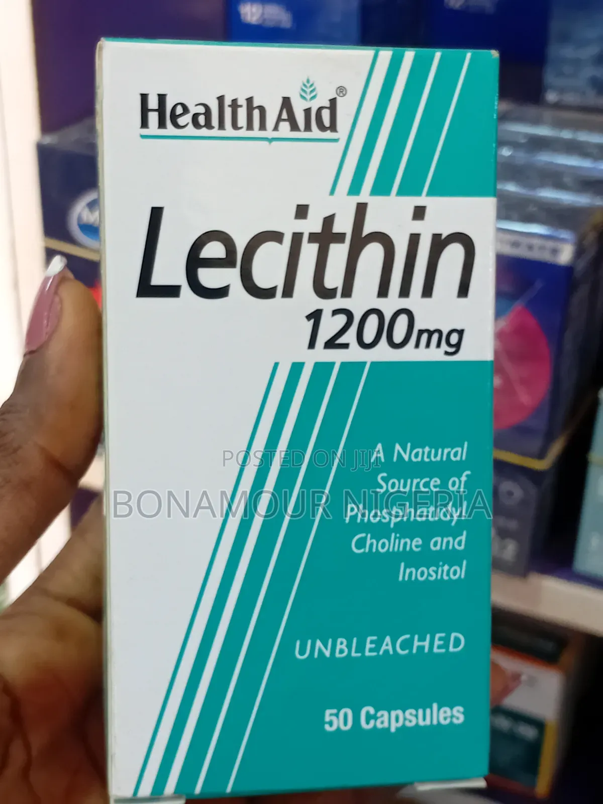 Healthaid Lecithin 1200mg (Unbleached) X50 Caps