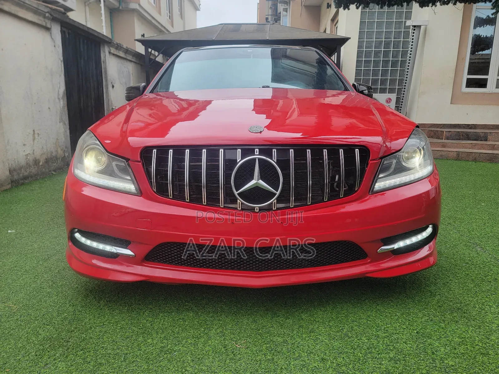 Mercedes-Benz C300 Sport Sedan AWD (3.0L 6cyl 7A) 2009 Red