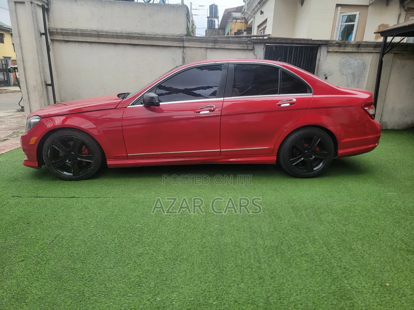 Mercedes-Benz C300 Sport Sedan AWD (3.0L 6cyl 7A) 2009 Red