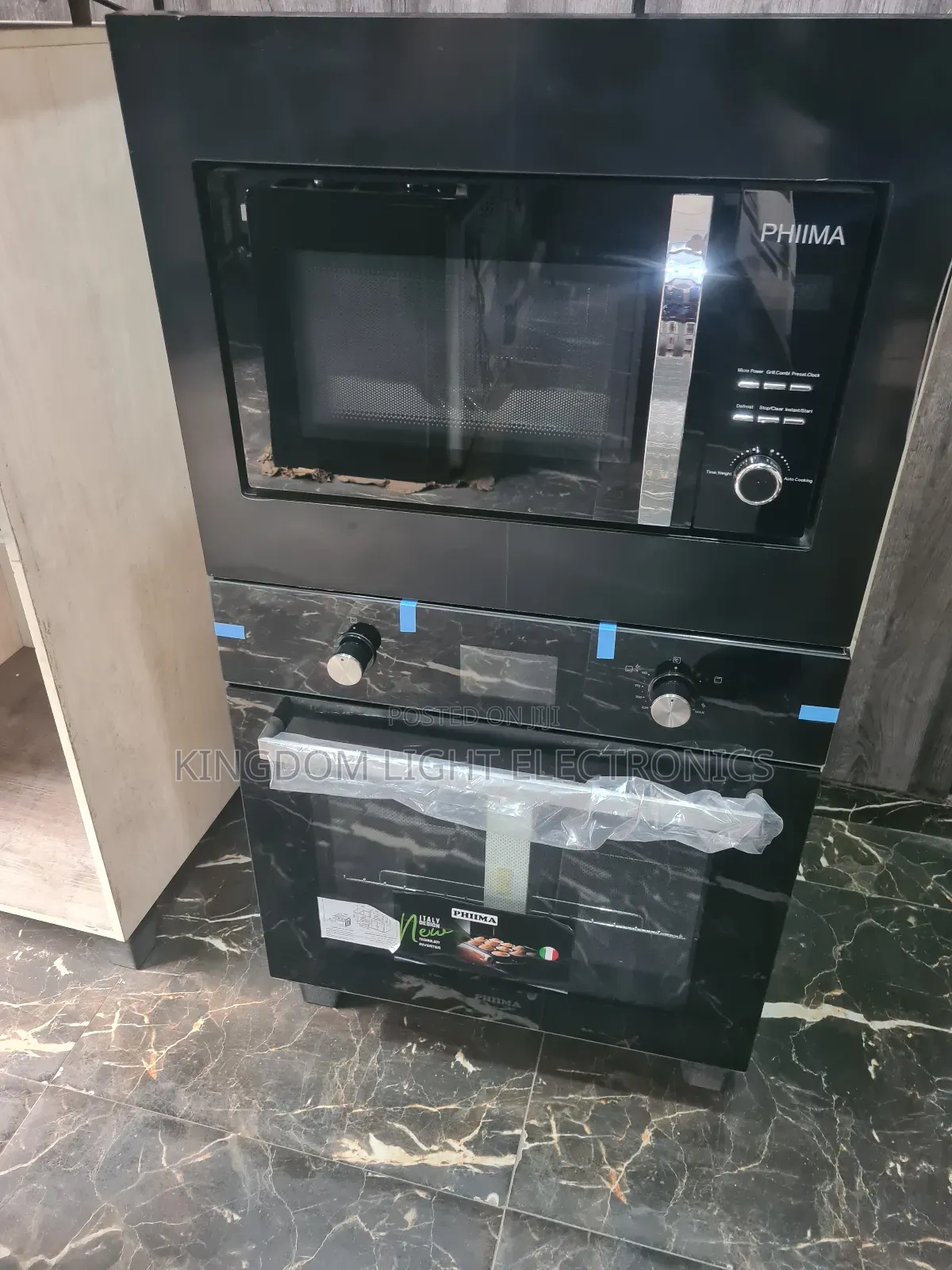 Phima Inbuilt Oven Microwave 60x60cm 100% Copper