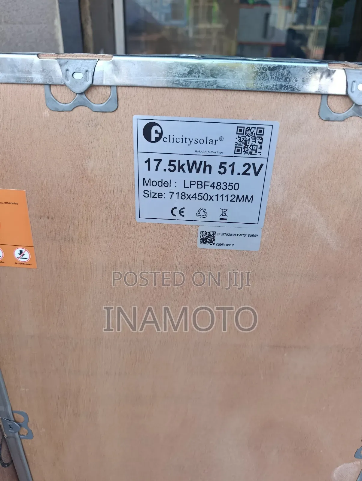 17.5kwh 51.2v Felicity Lithium Iron Battery