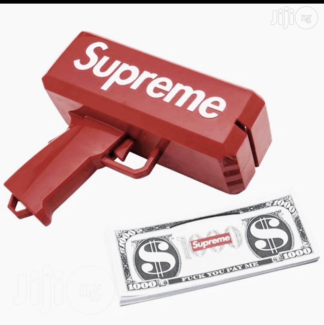 Supreme Gun Cash Money Spraying Machine