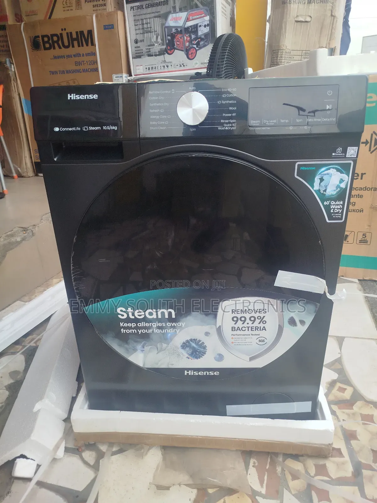 Hisense Quick Wash/ Dry Machine 10.5 Kg