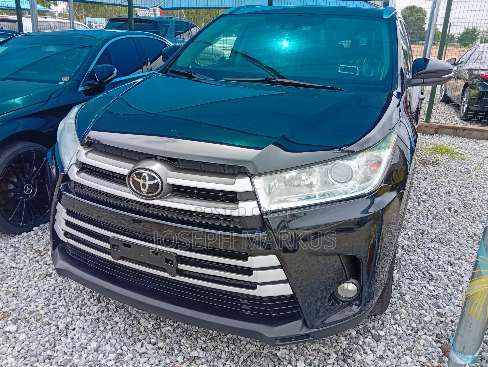 Toyota Highlander XLE 4x4 V6 (3.5L 6cyl 8A) 2018 Black