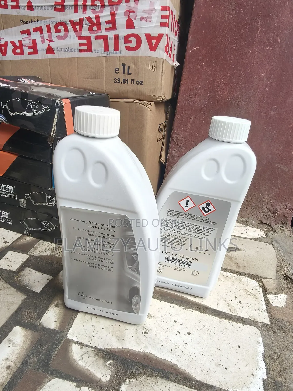 Mercedes Benz Water Coolant