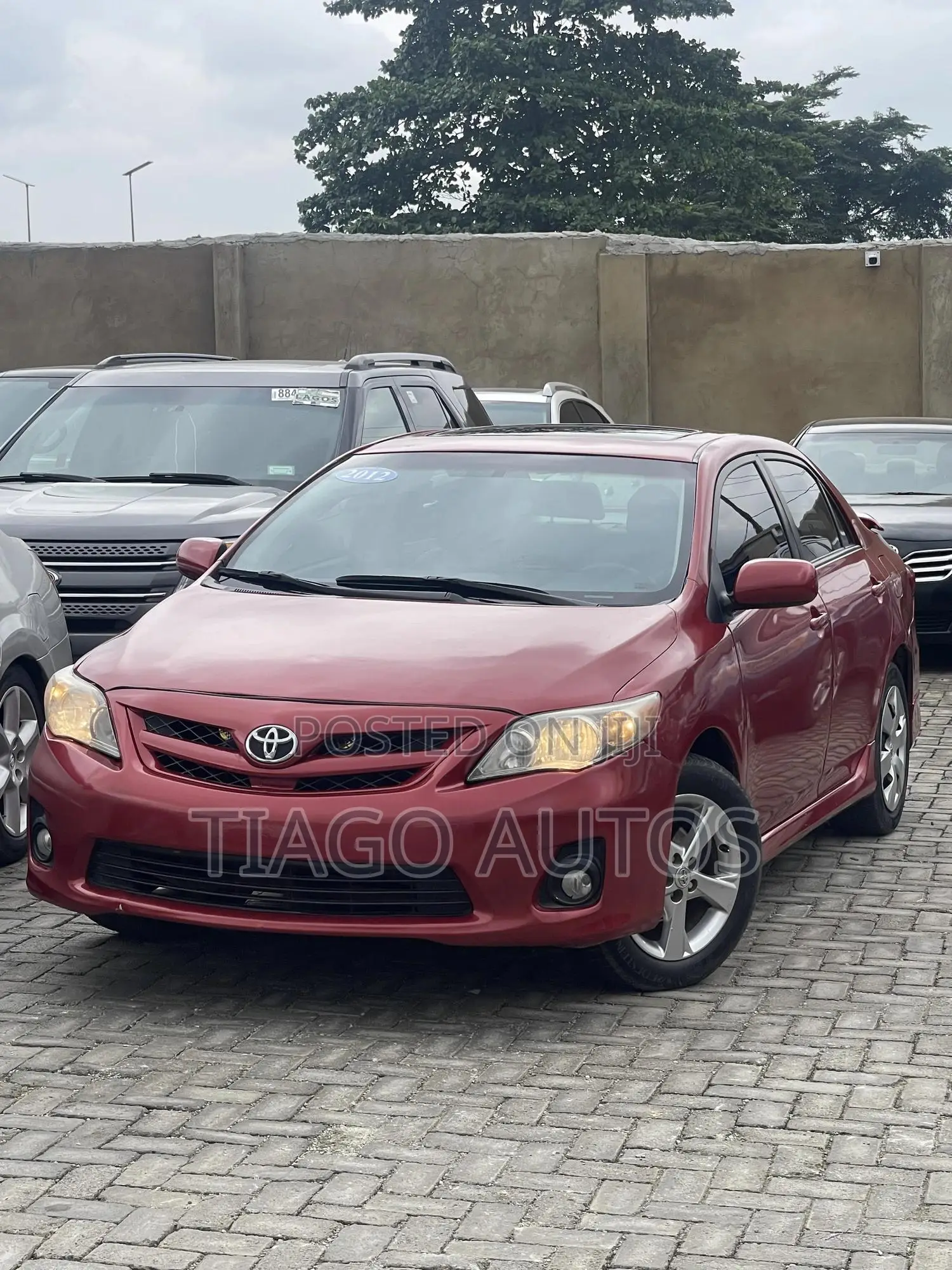 Toyota Corolla S 4dr Sedan (1.8L 4cyl 4A) 2013 Red