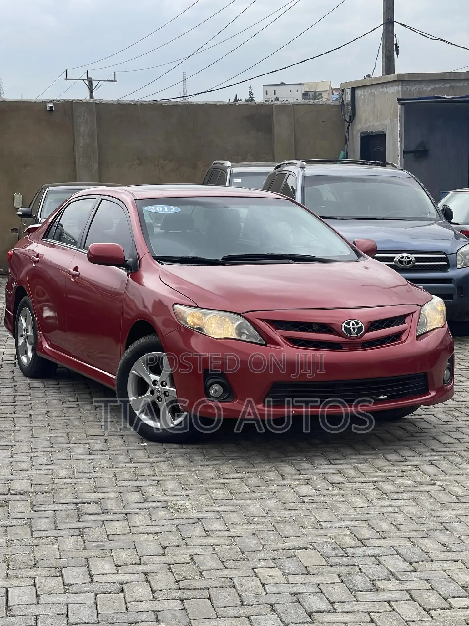 Toyota Corolla S 4dr Sedan (1.8L 4cyl 4A) 2013 Red