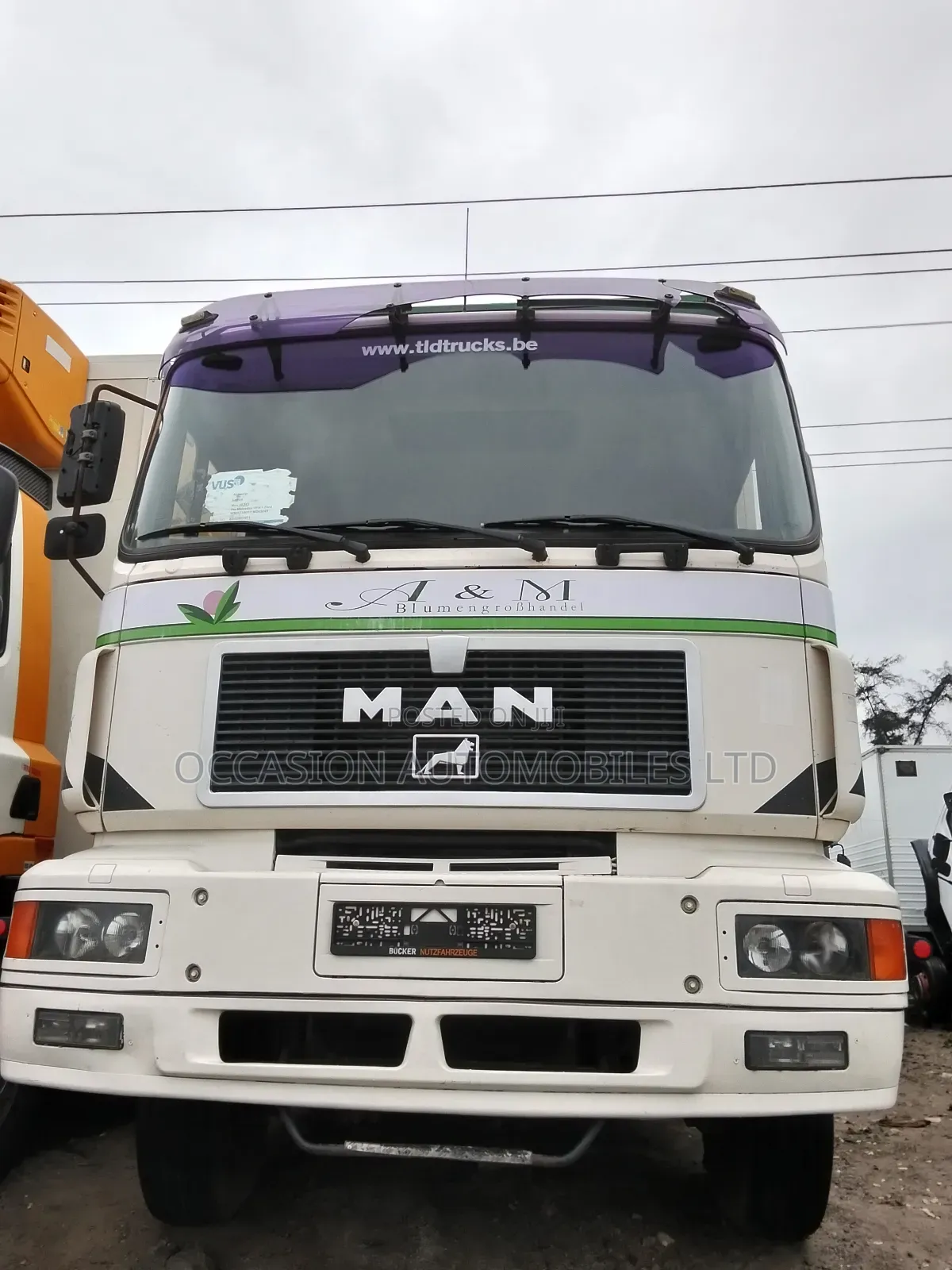 Man Diesel Truck Head