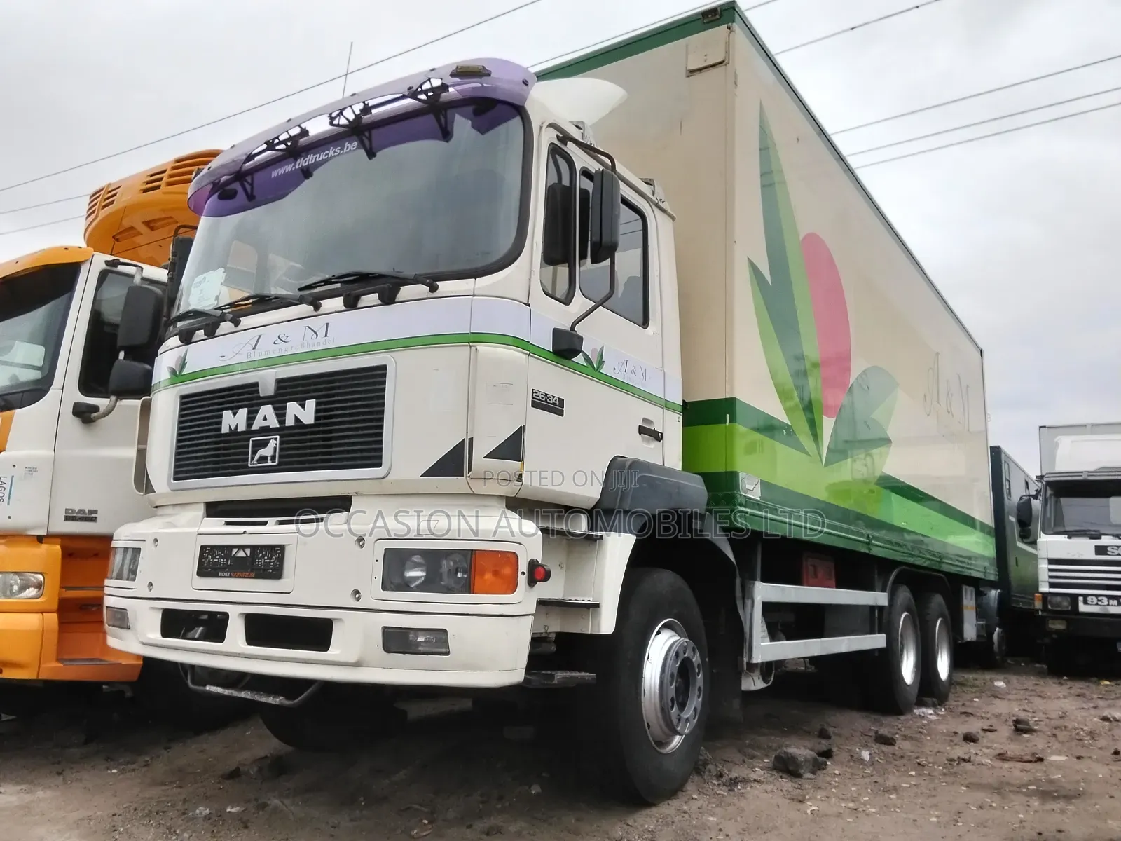 Man Diesel Truck Head