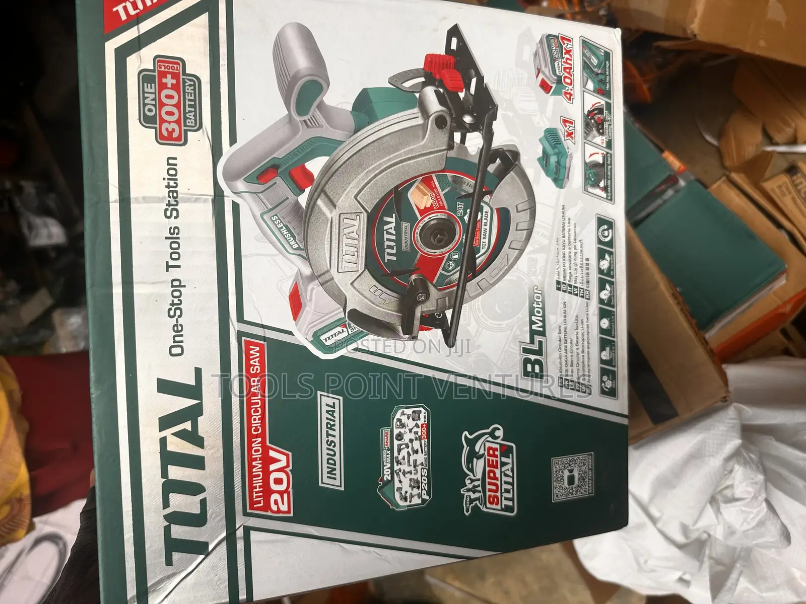 Total 20v Cordless Brushless Circular Saw