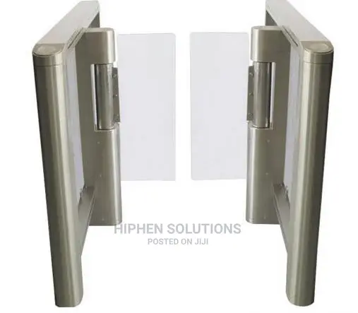 Waist Height Security Automatic Turnstiles Entrance Control