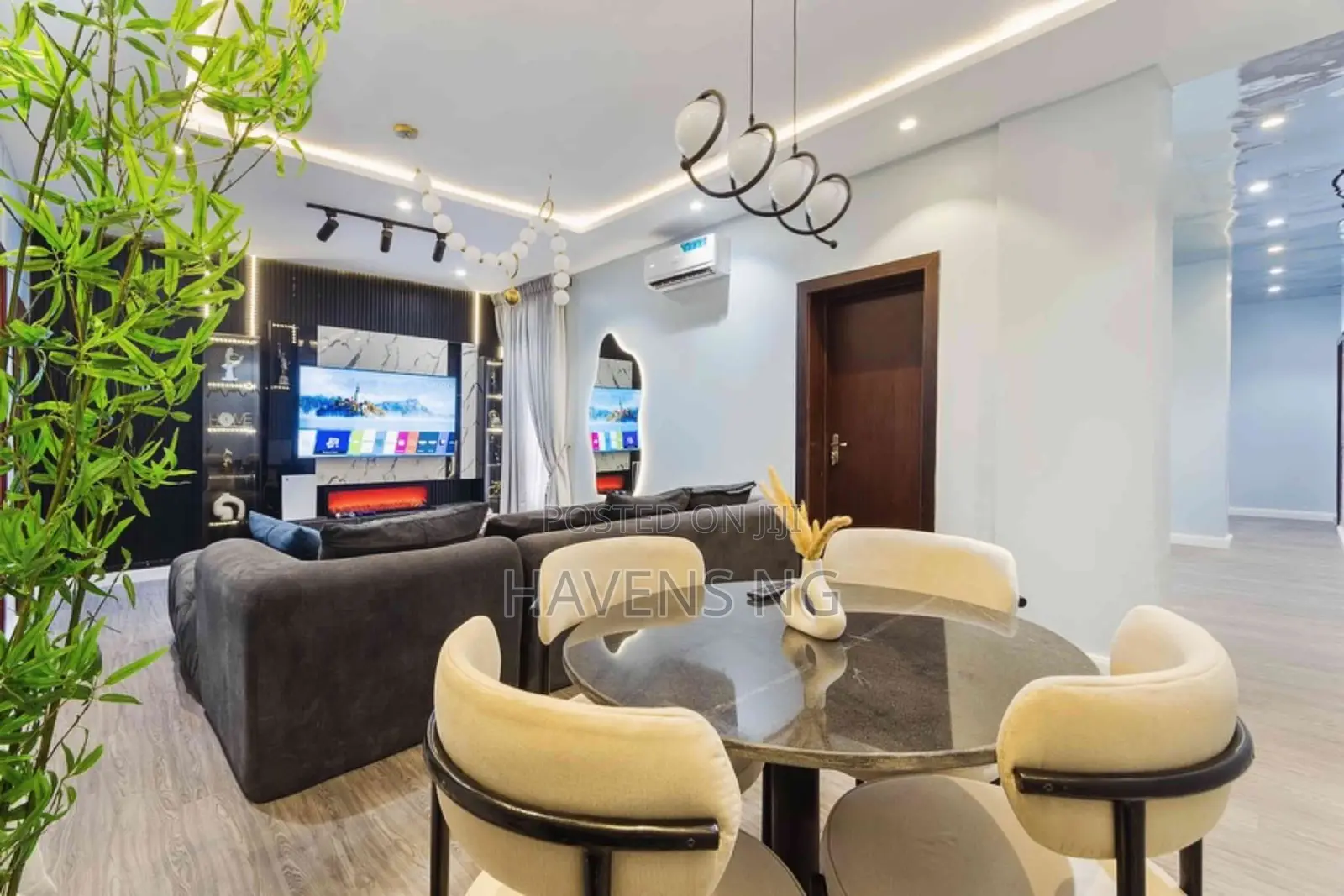 Beautiful 2-Bedroom “Gray” Apartment in a Serene Environment