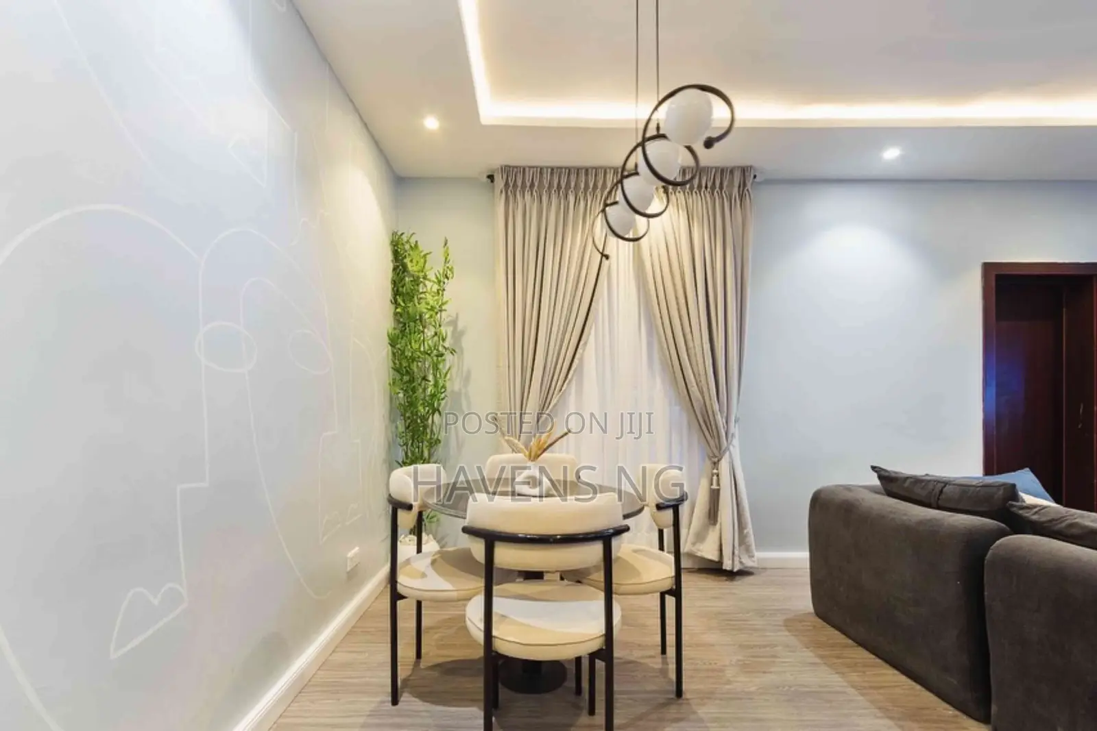 Beautiful 2-Bedroom “Gray” Apartment in a Serene Environment