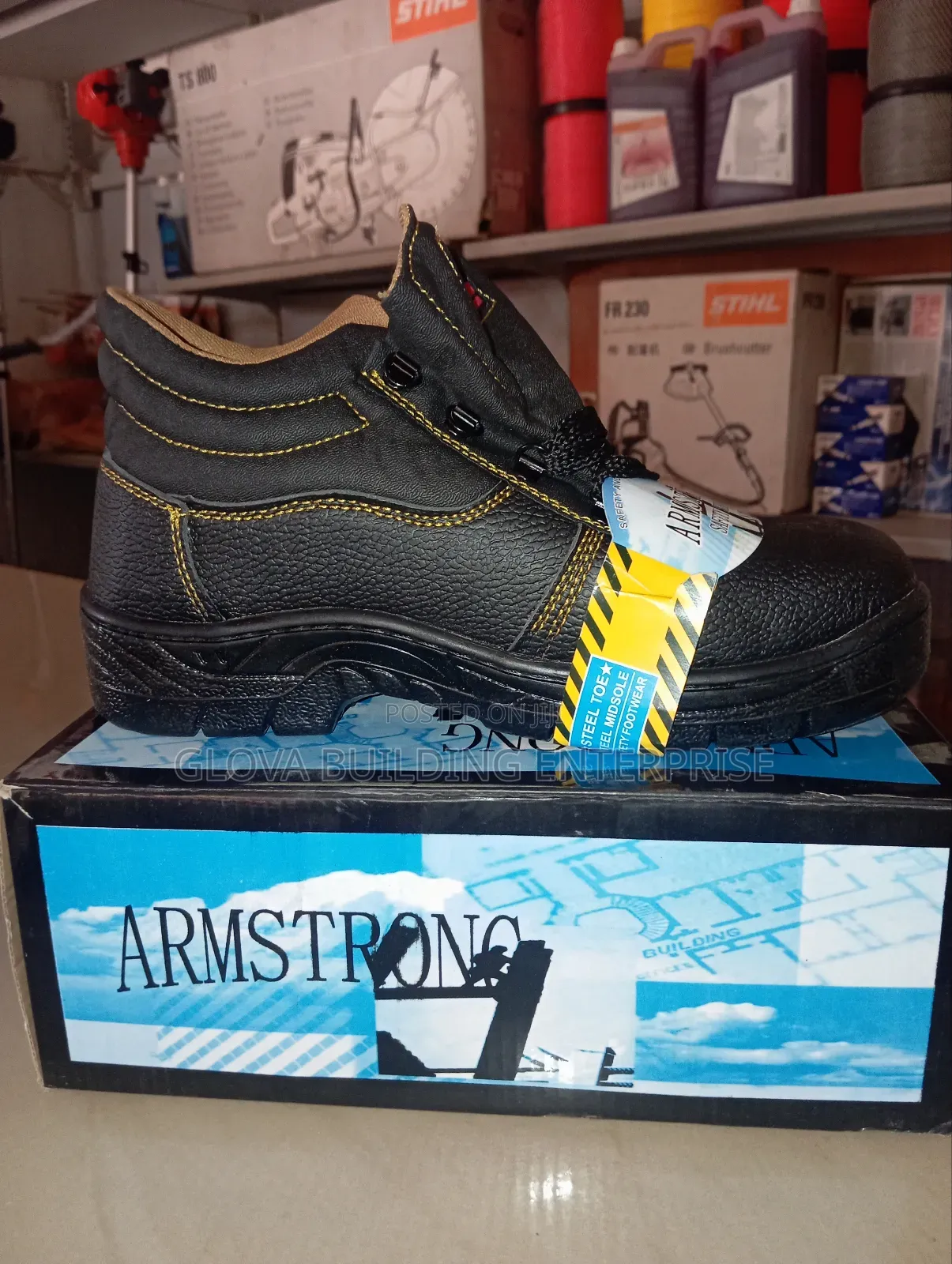 Original Armstrong Safety Boots Available In 40-46