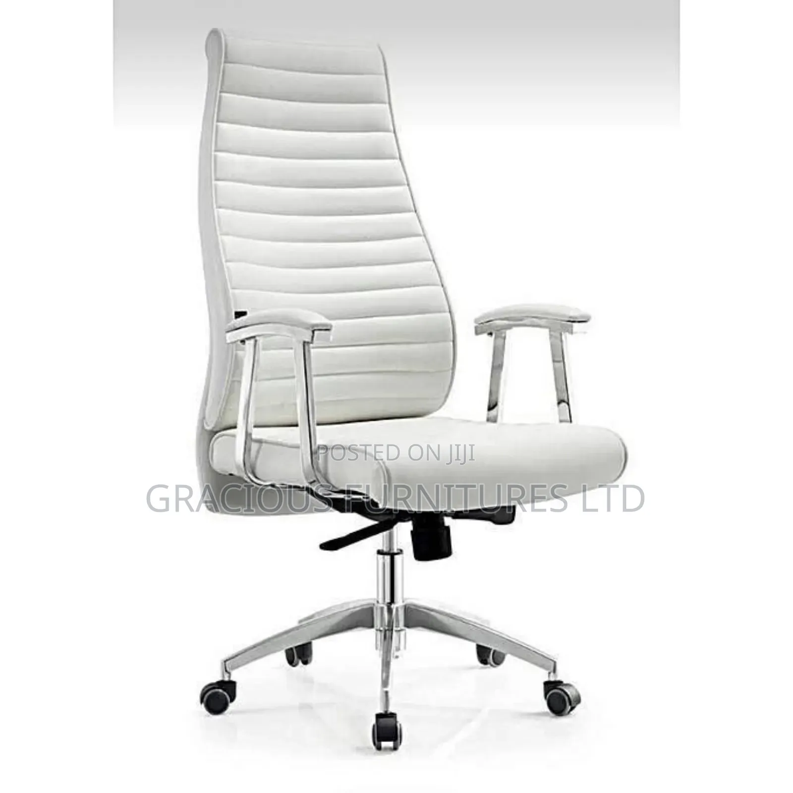 White Executive Swivel Chair