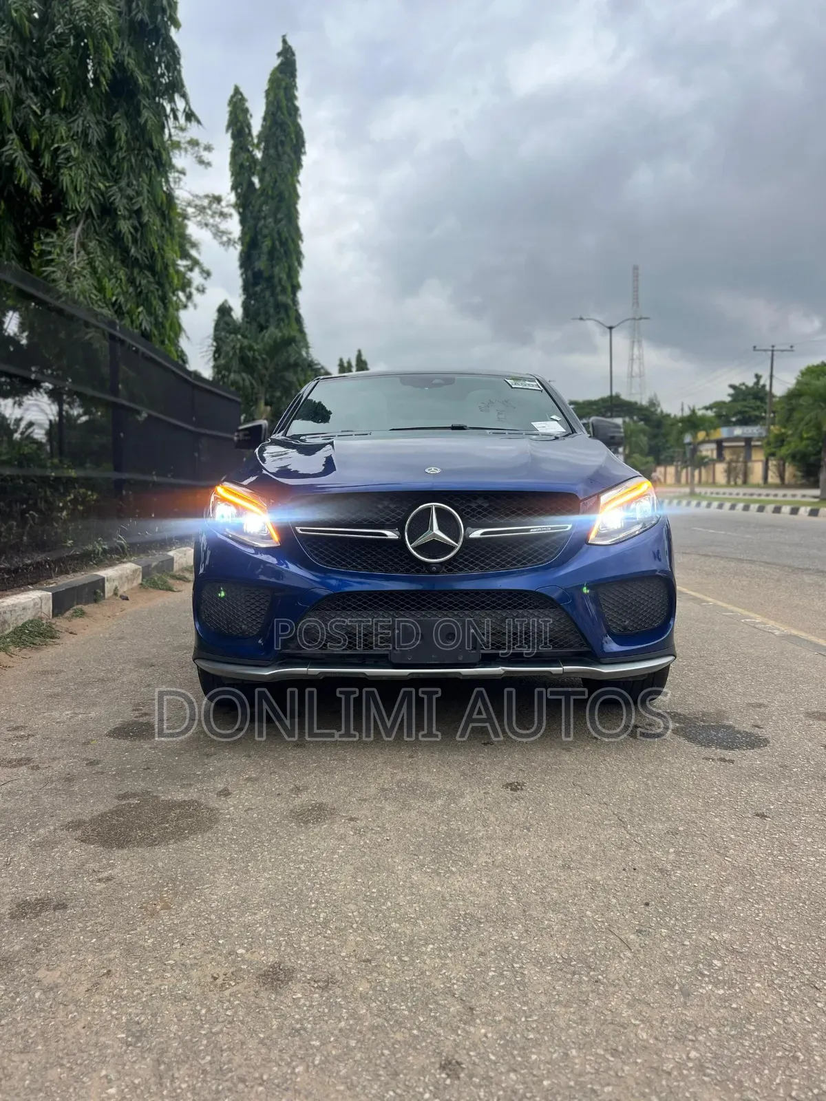 Mercedes-Benz GLE-Class AMG GLE 43 4MATIC 2017 Blue