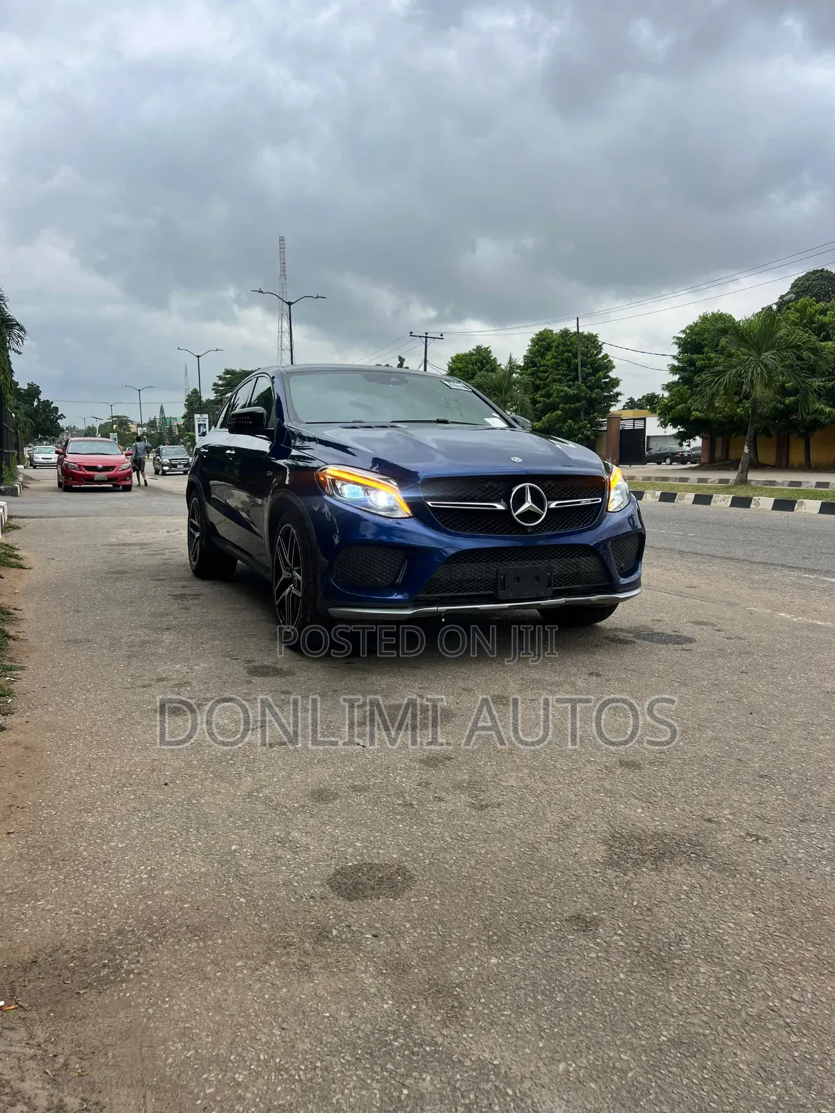Mercedes-Benz GLE-Class AMG GLE 43 4MATIC 2017 Blue