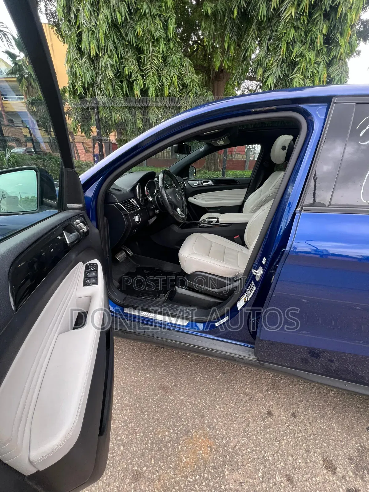 Mercedes-Benz GLE-Class AMG GLE 43 4MATIC 2017 Blue