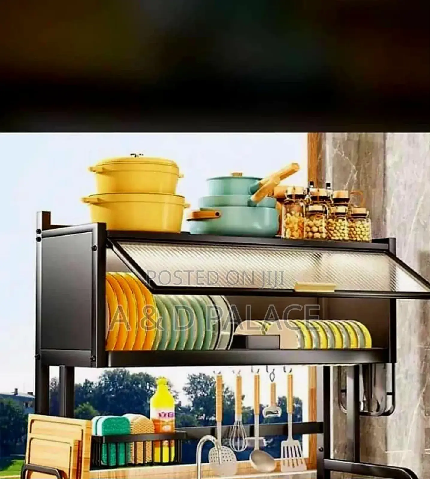 Over the Sink Large Kitchen Metal Multifunctional