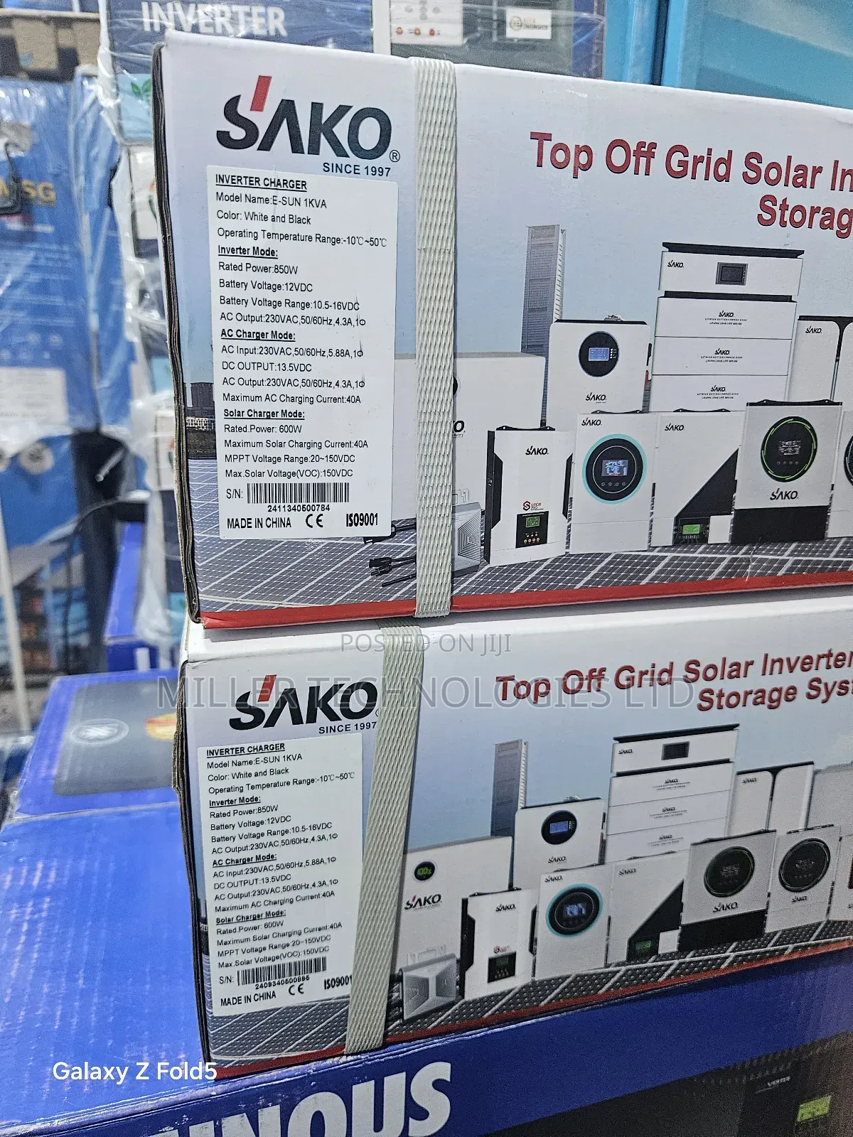 Sako 1kva 12v Hybrid Solar Inverter E-Sun Off Grid