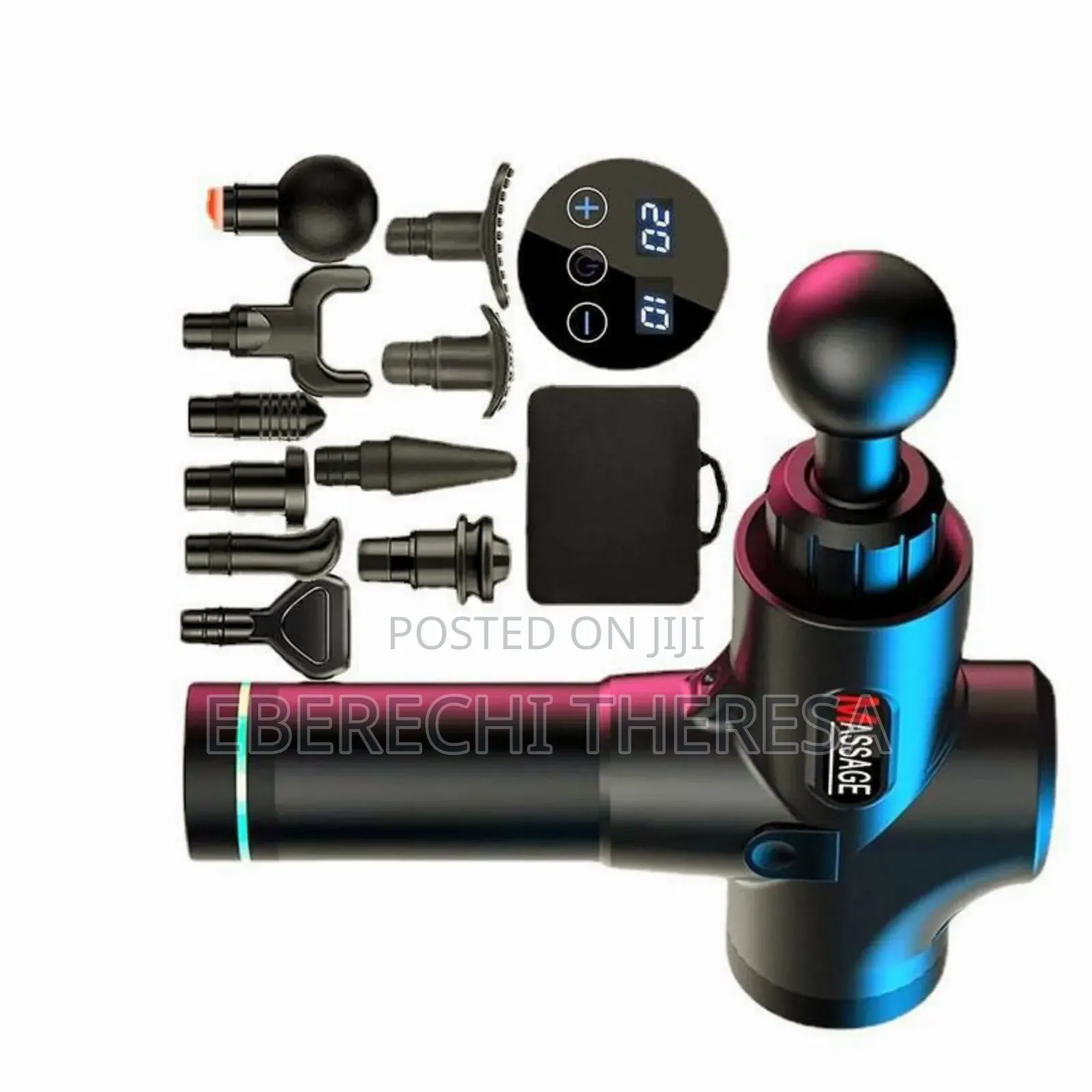 Massage Gun With 10 Bullet