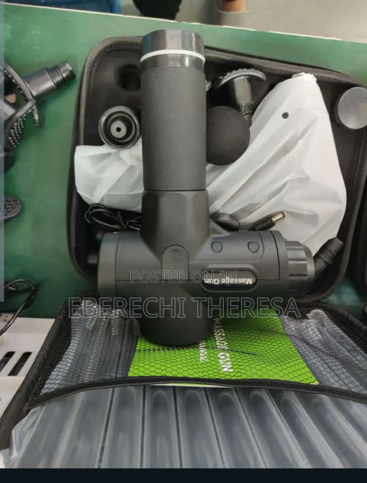 Massage Gun With 10 Bullet