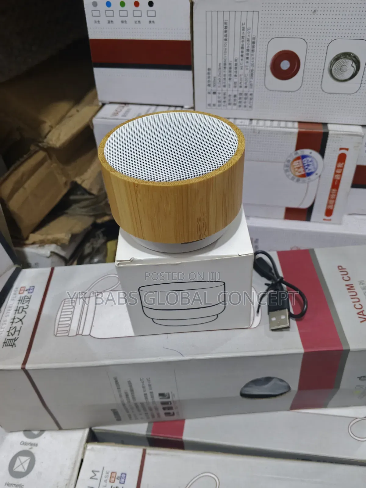 Bamboo Bluetooth Speaker