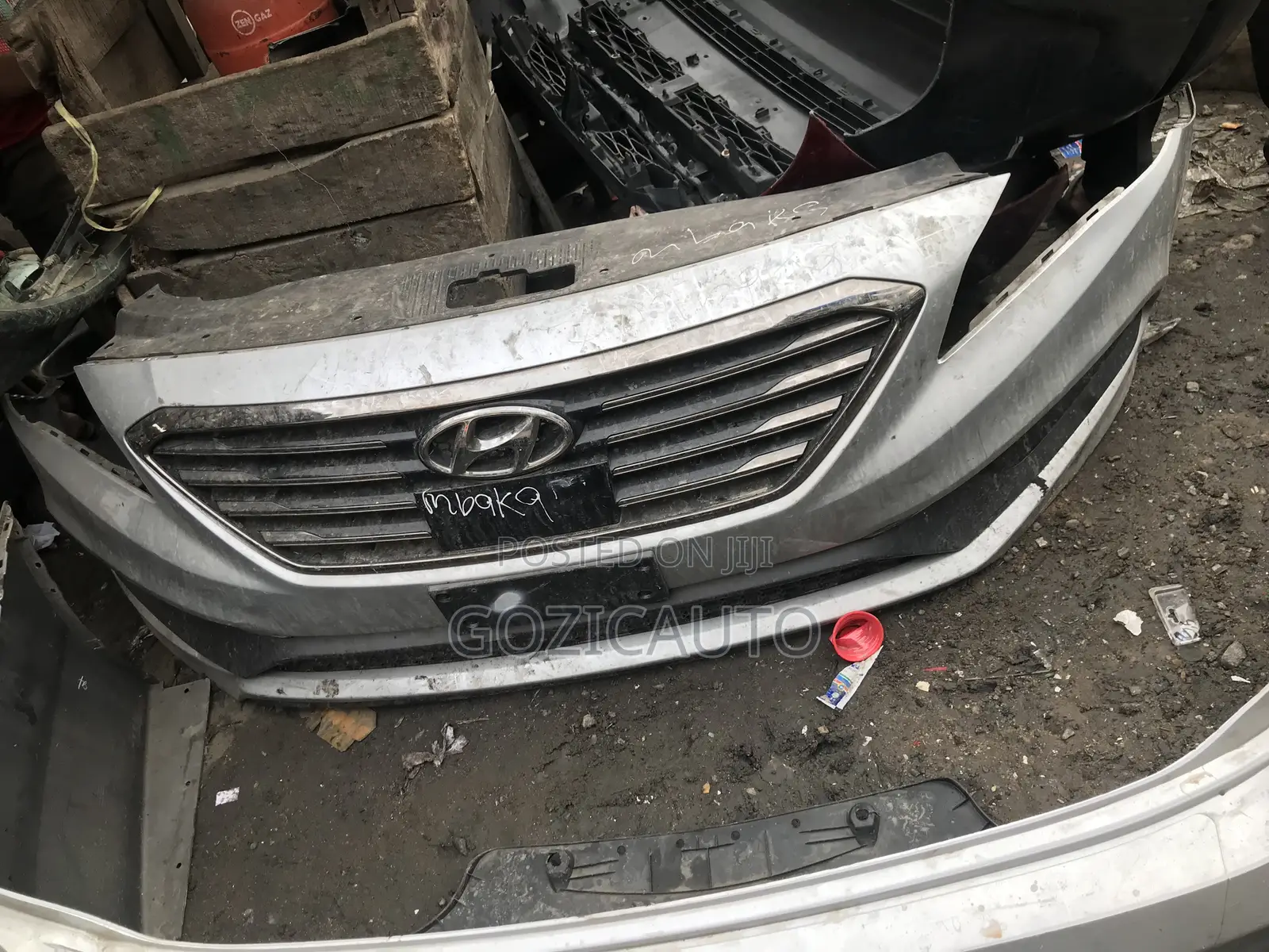 Replace Front Bumper Complete Hyudia Sonata 2015 2017