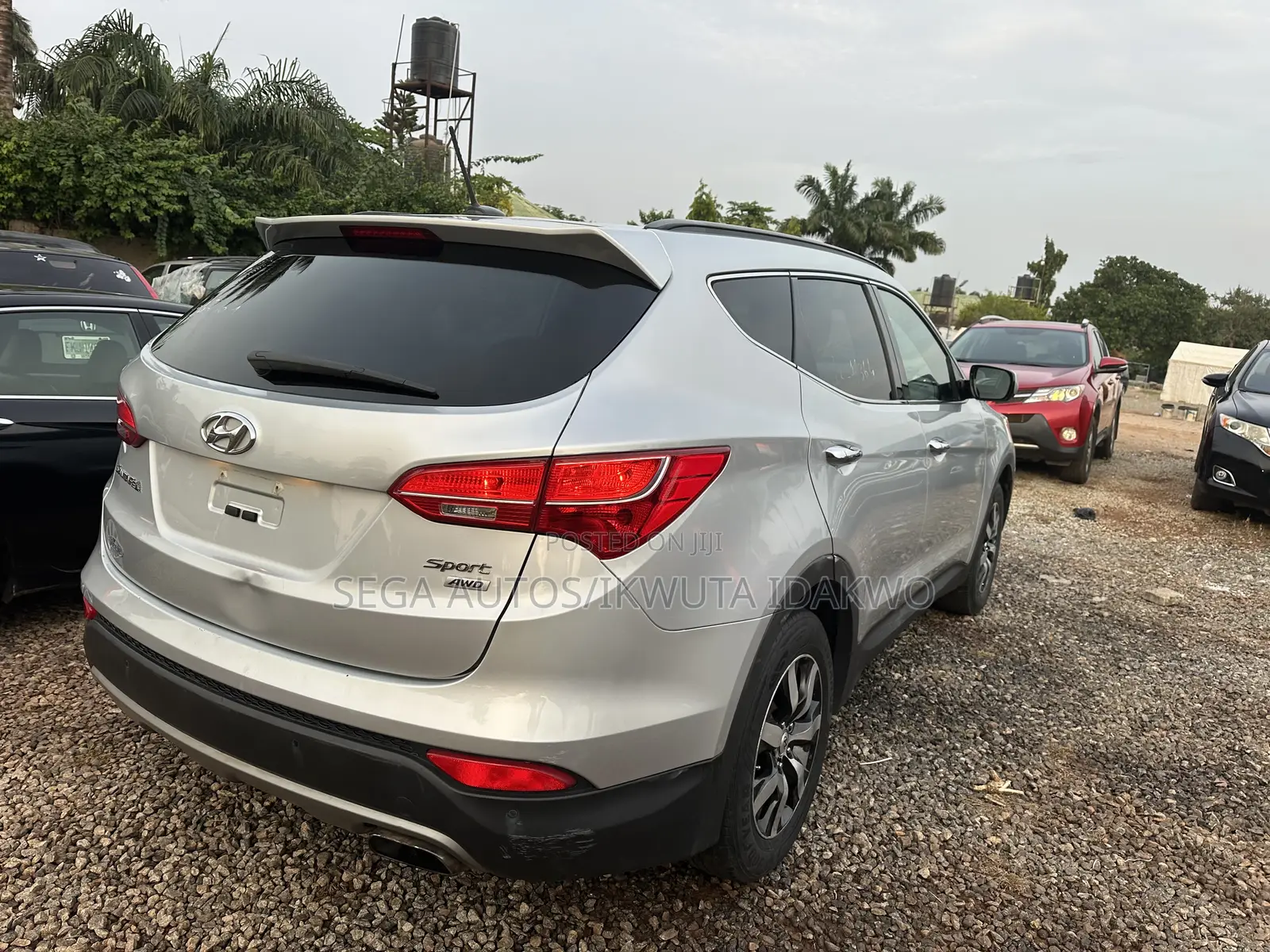 Hyundai Santa Fe GLS 4dr SUV AWD (3.3L 6cyl 6A) 2015 Silver