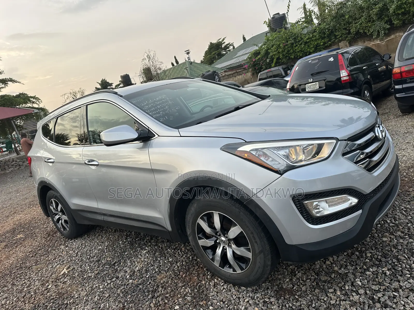 Hyundai Santa Fe GLS 4dr SUV AWD (3.3L 6cyl 6A) 2015 Silver