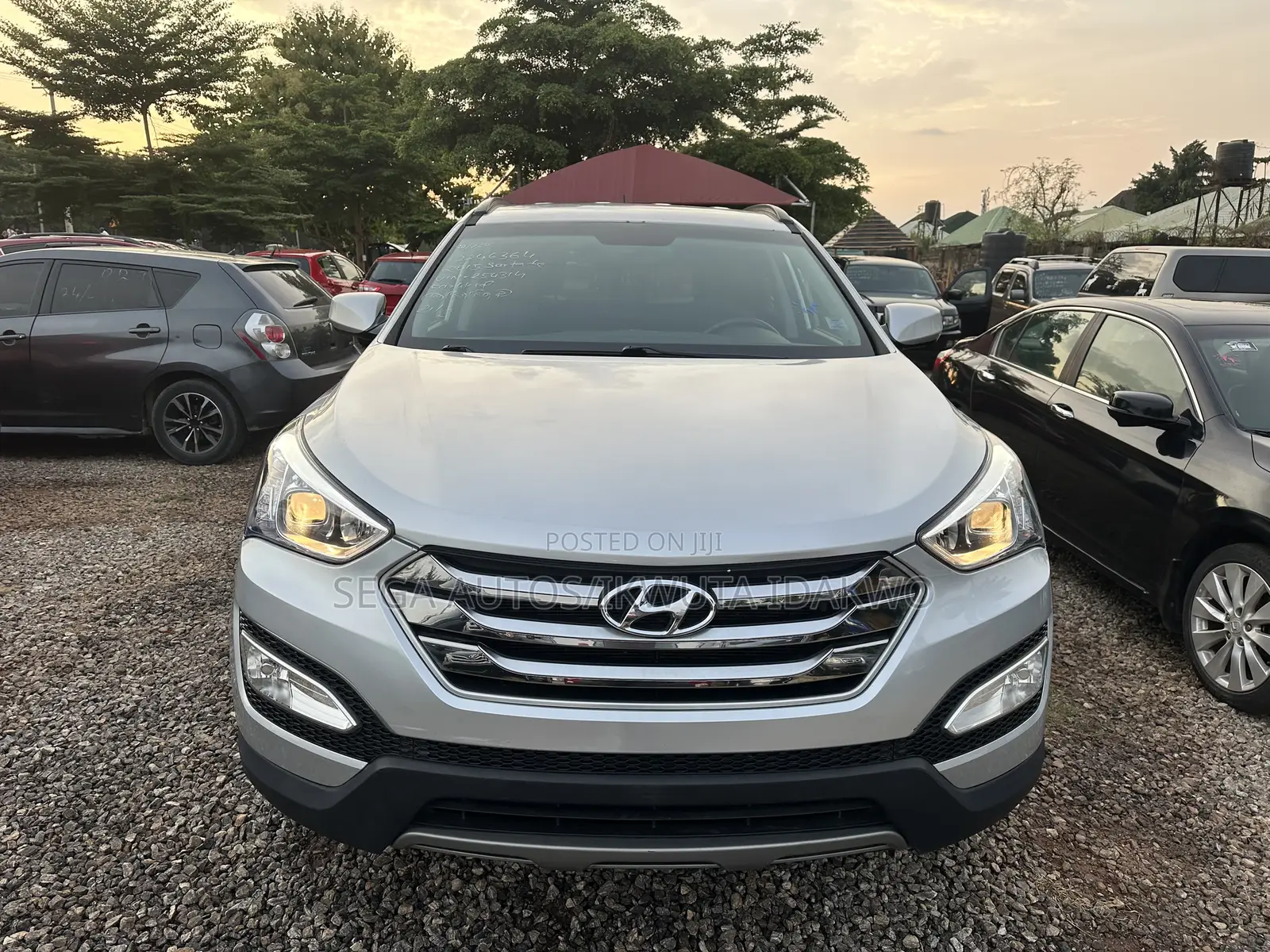 Hyundai Santa Fe GLS 4dr SUV AWD (3.3L 6cyl 6A) 2015 Silver