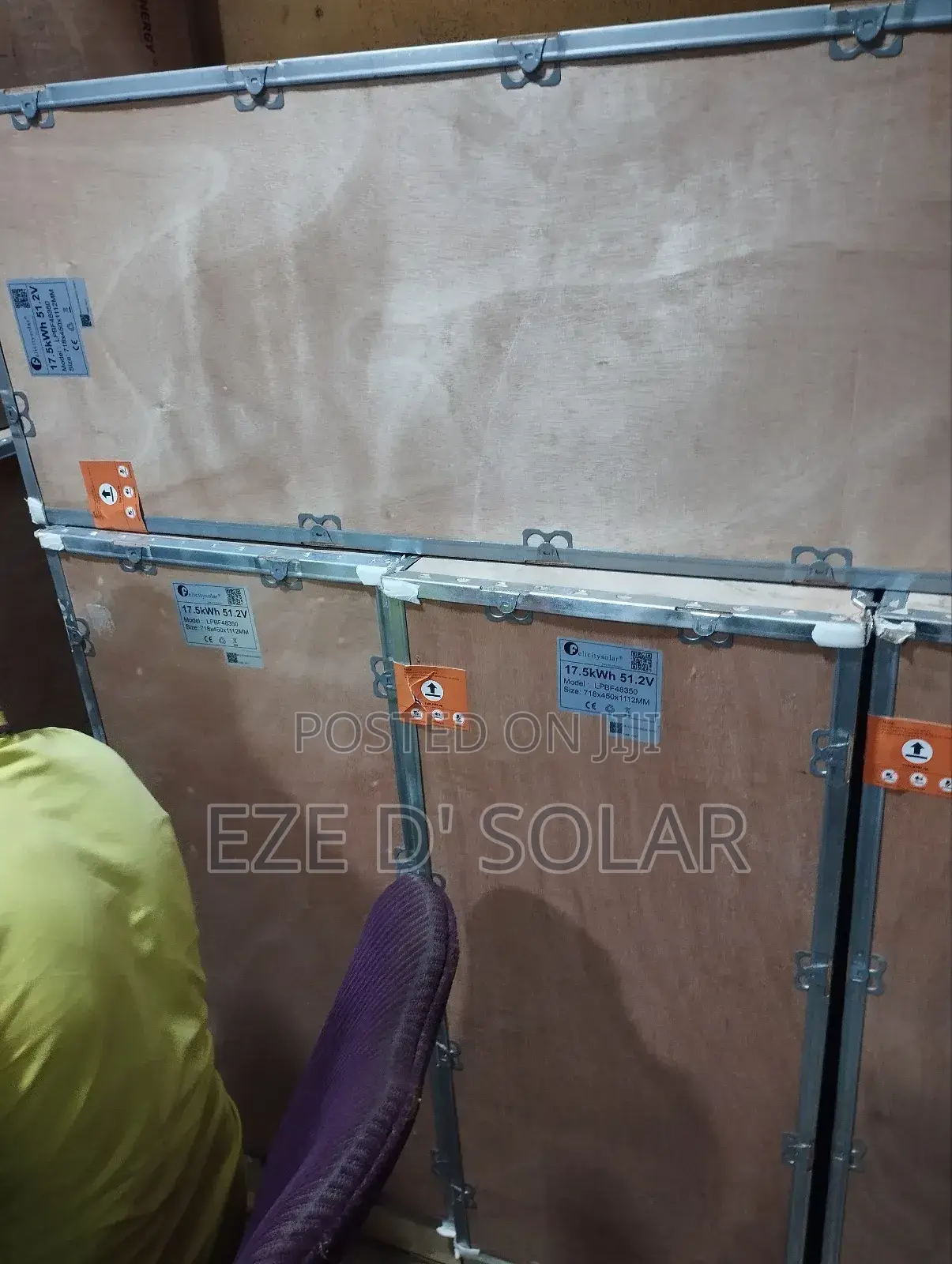 17kilowatt Felicity Solar Lithium Ion Battery