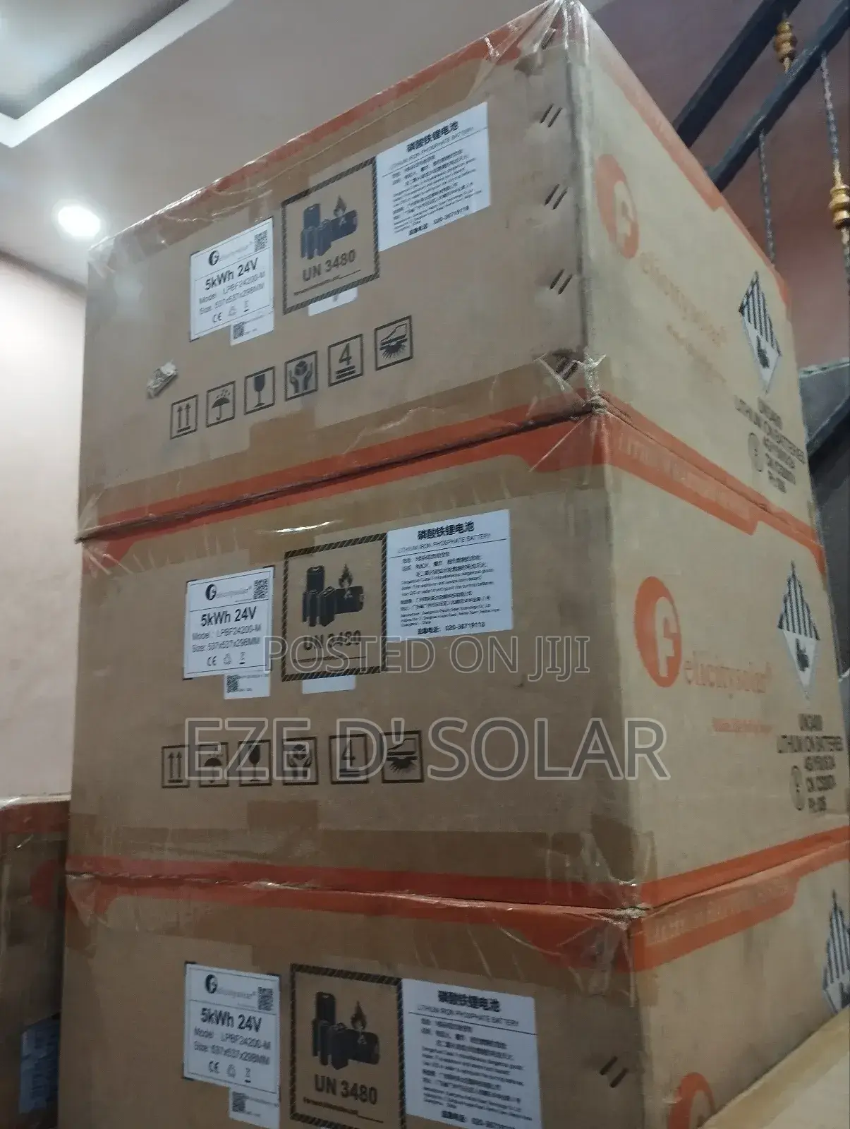 5kwh 24v Felicity Solar Lithium Ion Battery
