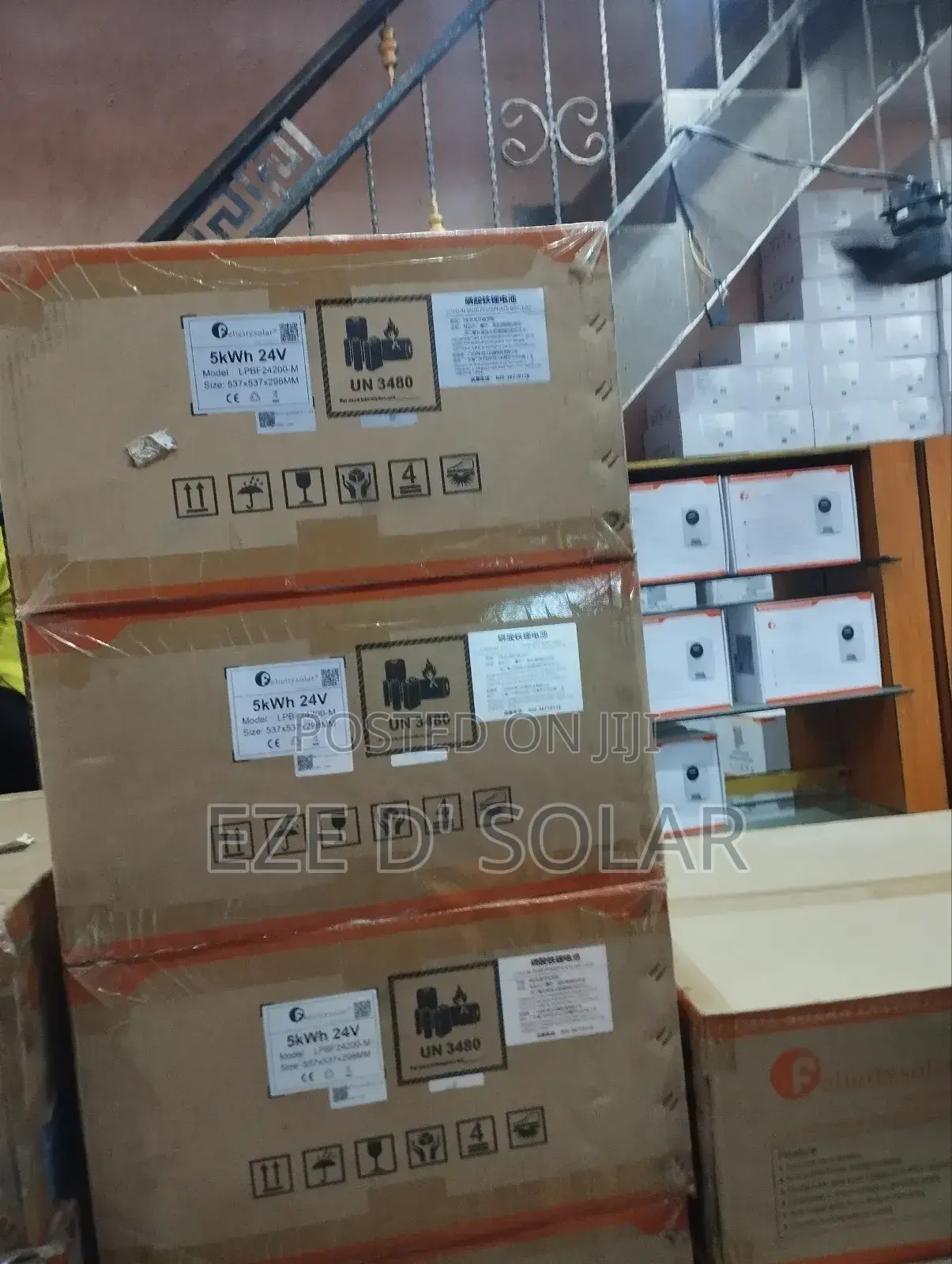 5kwh 24v Felicity Solar Lithium Ion Battery