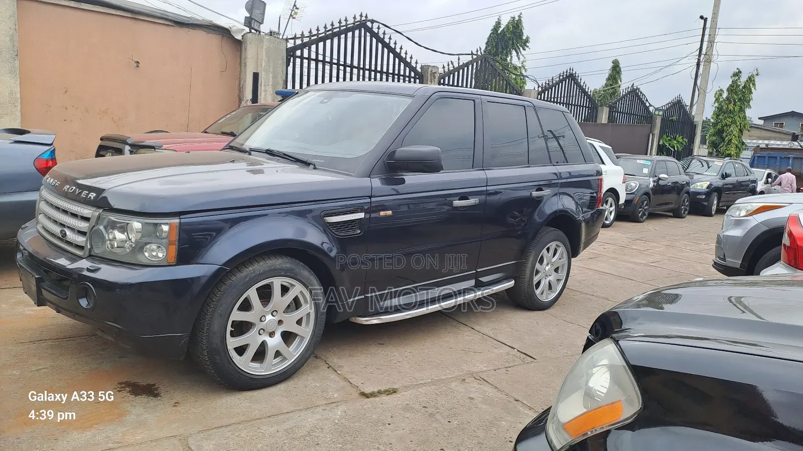 Land Rover Range Rover Sport 2008 Blue