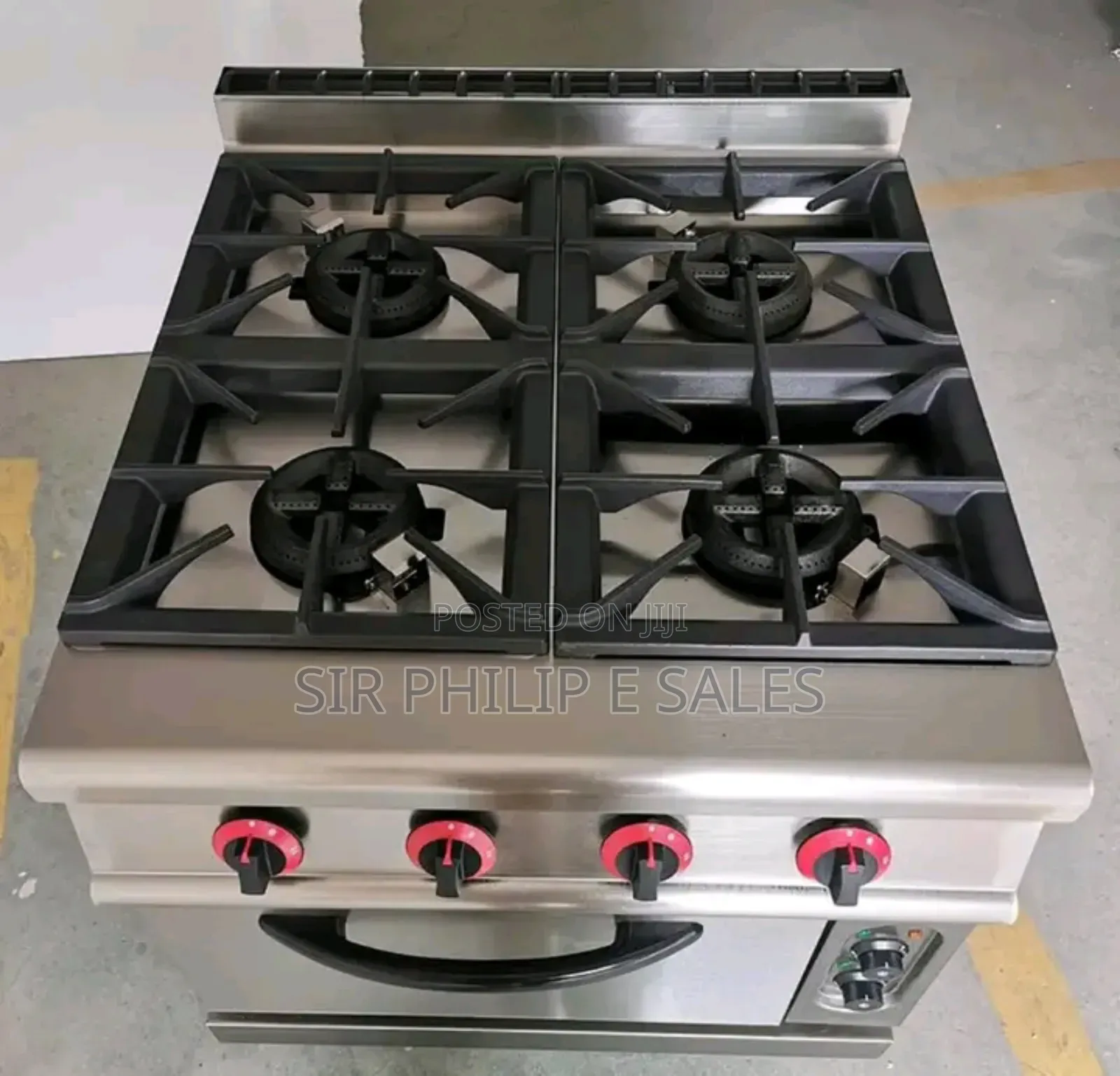 4burner Gas Stove + 2 Electric Cookers