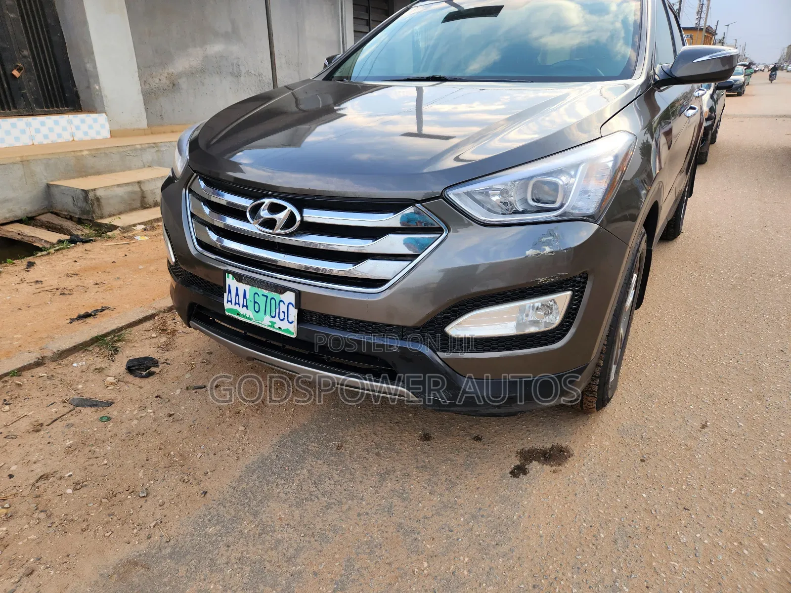 Hyundai Santa Fe 2015 Gray