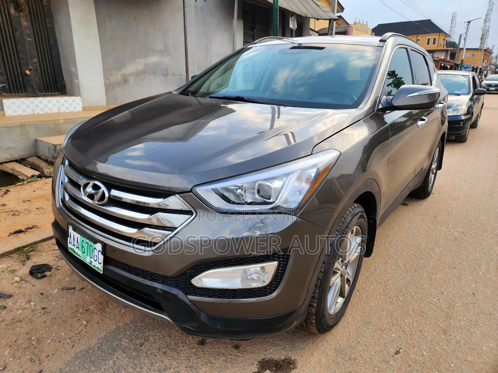 Hyundai Santa Fe 2015 Gray