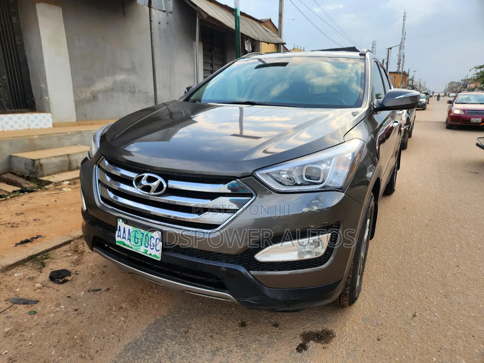 Hyundai Santa Fe 2015 Gray