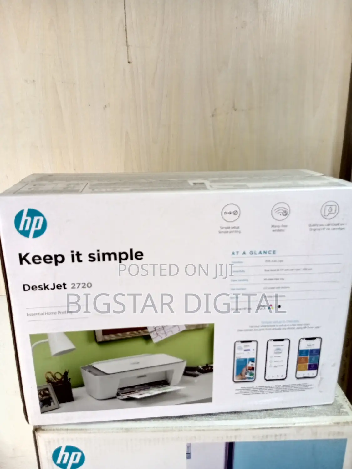 Hp Deskjet 2720 All in One Printer, Instant Ink Cartridges