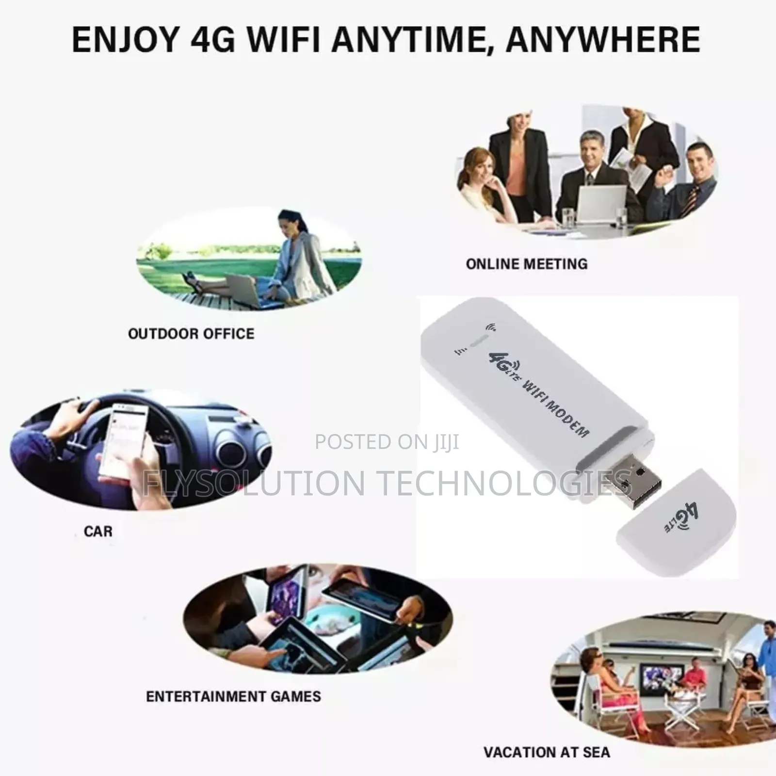 Unlocked 4g Lte Usb Modem Mobile Wireless Router Sim Slot