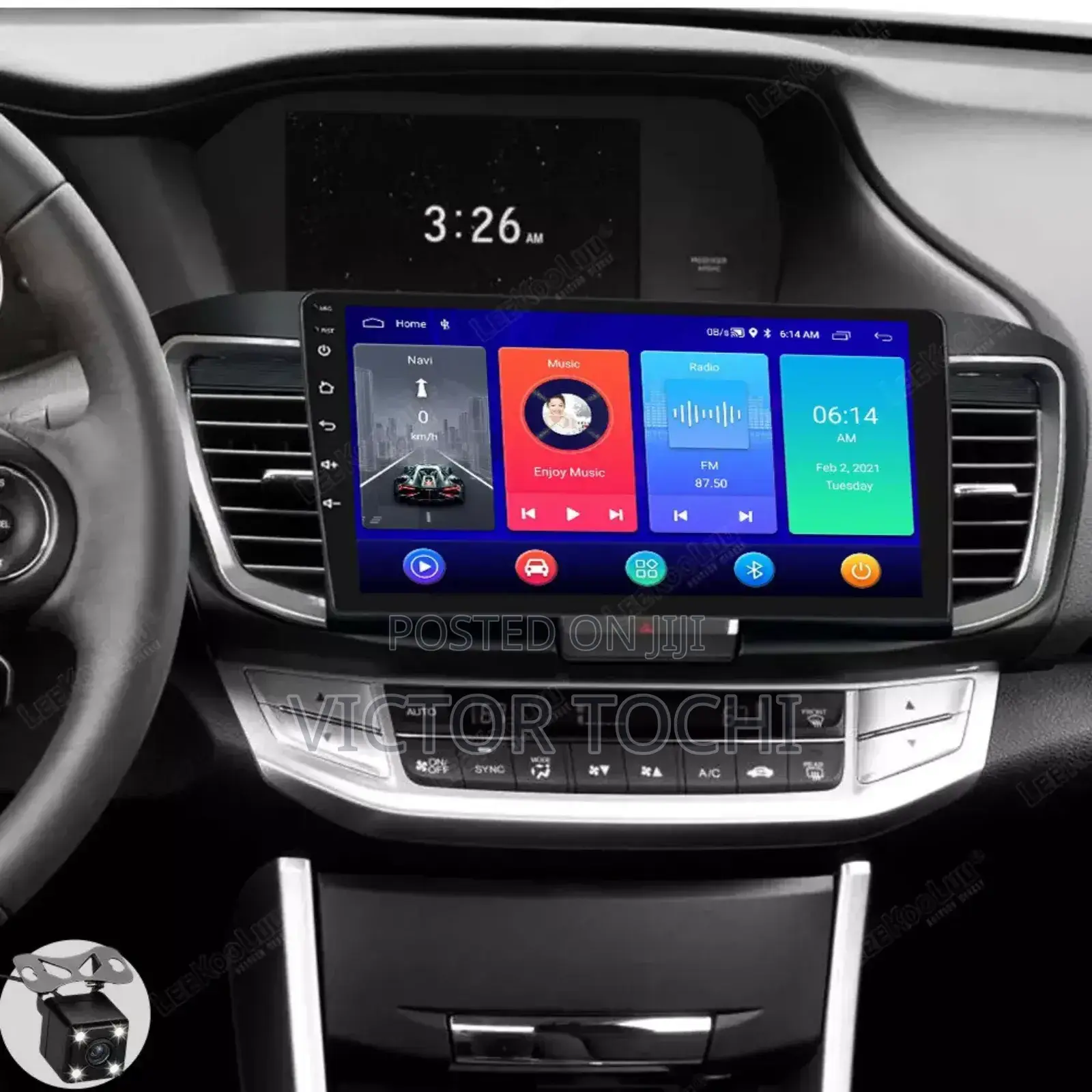Android Screen Honda Accord 2013 - 2017 2.0 / 2.4 Engine