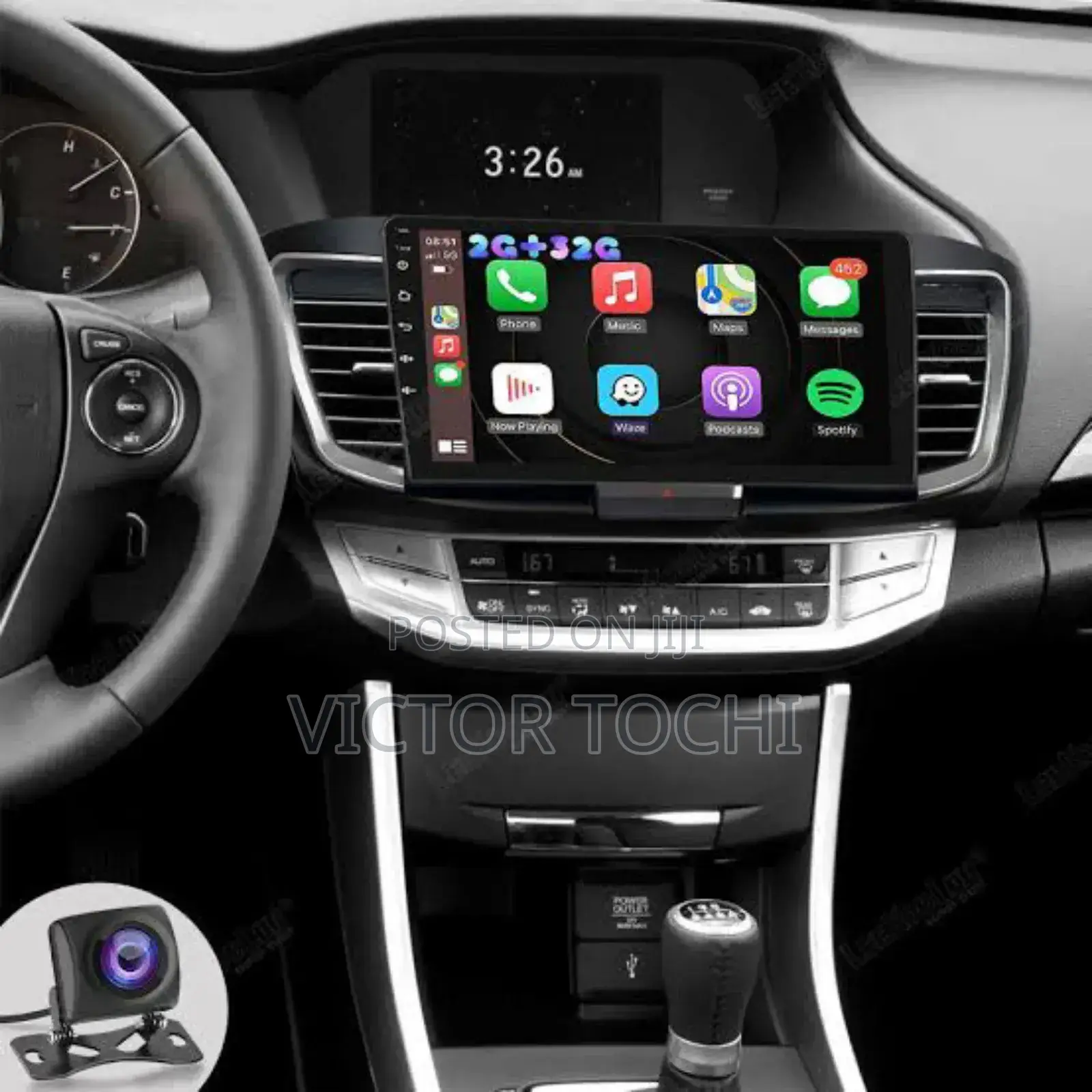 Android Screen Honda Accord 2013 - 2017 2.0 / 2.4 Engine